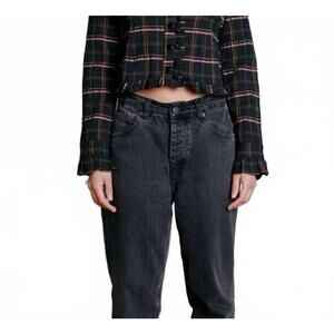 NEW UNTITLED IN MOTION amelia top in viv plaid
